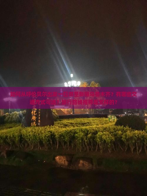 如何从呼伦贝尔出发一日游至新疆乌鲁木齐？有哪些交通方式可选？旅行路线推荐是怎样的？