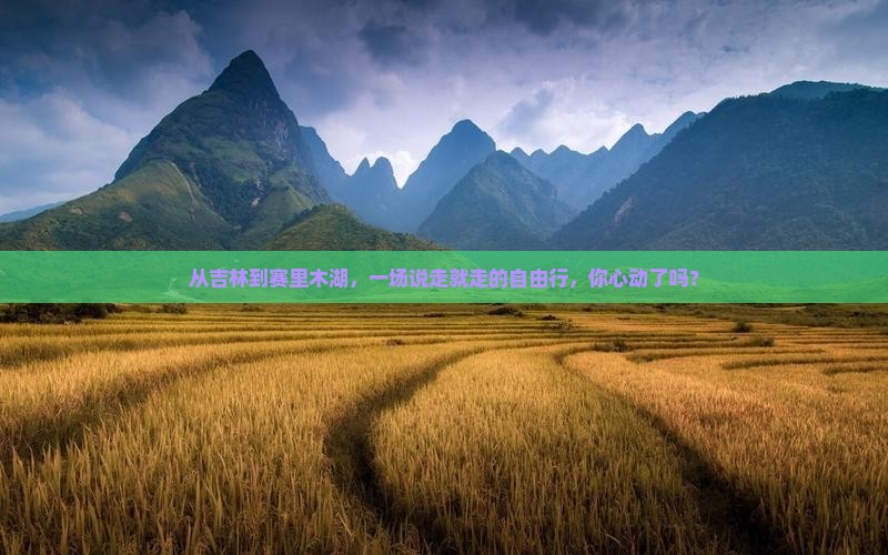 从吉林到赛里木湖，一场说走就走的自由行，你心动了吗？