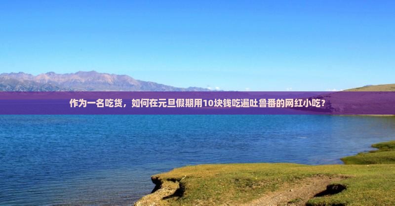 作为一名吃货，如何在元旦假期用10块钱吃遍吐鲁番的网红小吃？