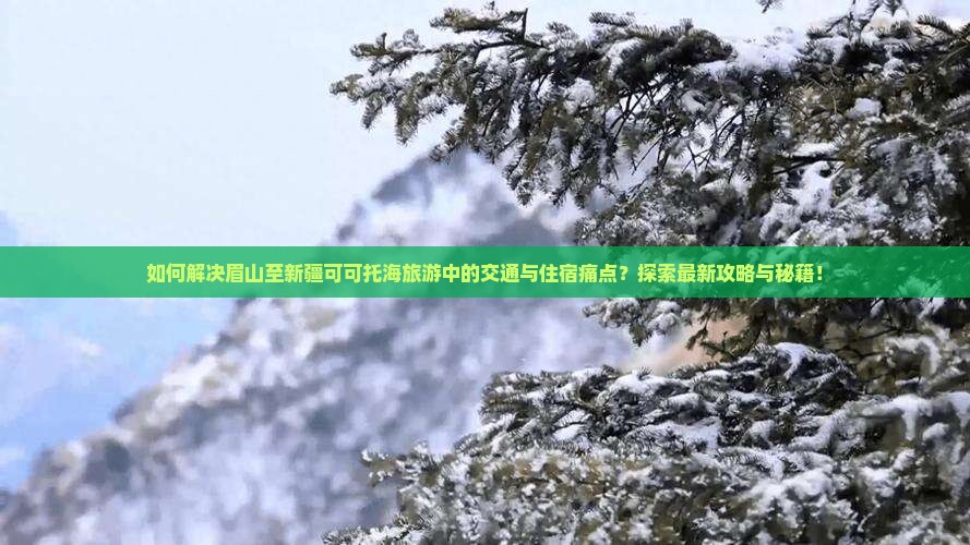 如何解决眉山至新疆可可托海旅游中的交通与住宿痛点？探索最新攻略与秘籍！