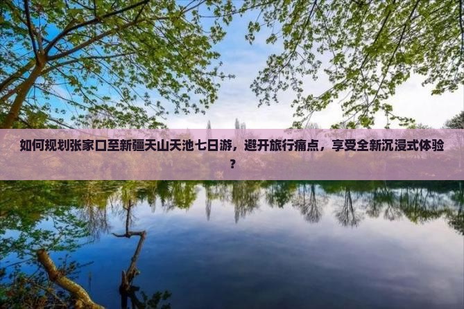 如何规划张家口至新疆天山天池七日游，避开旅行痛点，享受全新沉浸式体验？