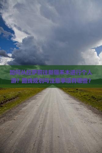 如何从拉萨前往新疆禾木进行个人游？路线规划与注意事项有哪些？