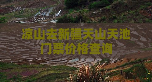 凉山去新疆天山天池门票价格查询