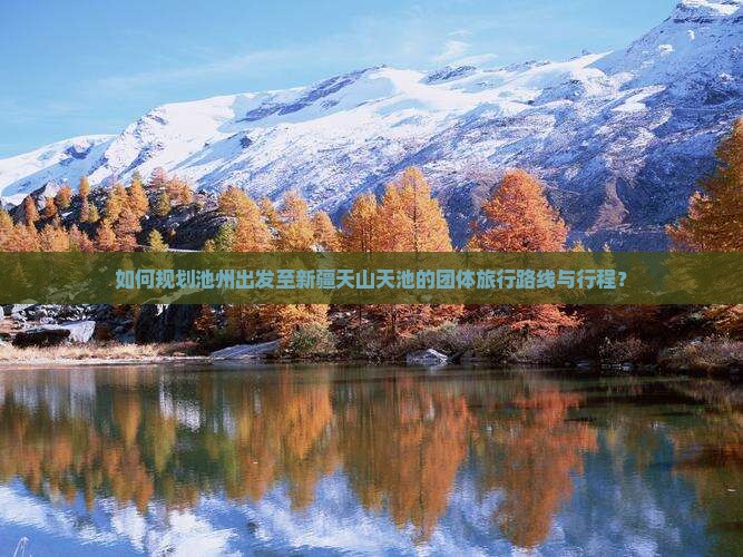 如何规划池州出发至新疆天山天池的团体旅行路线与行程？