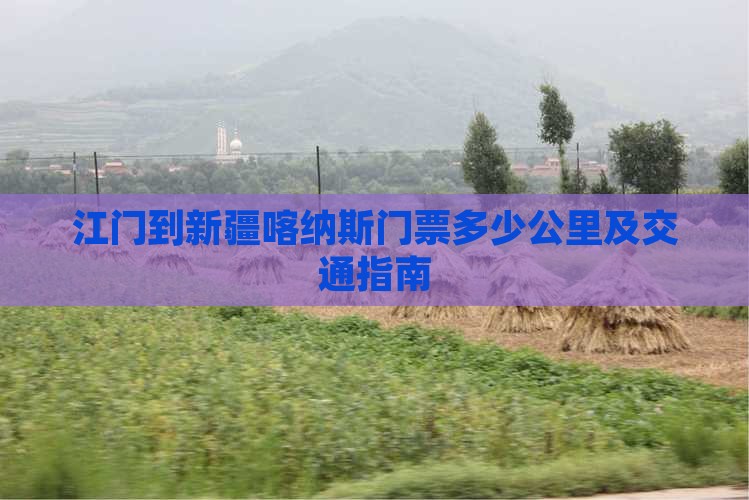 江门到新疆喀纳斯门票多少公里及交通指南