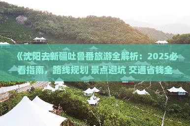 沈阳去新疆吐鲁番攻略