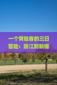 丽江到新疆天山天池三日游