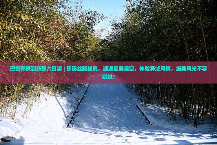 巴音郭楞到新疆六日游