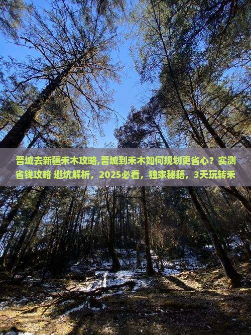晋城去新疆禾木攻略
