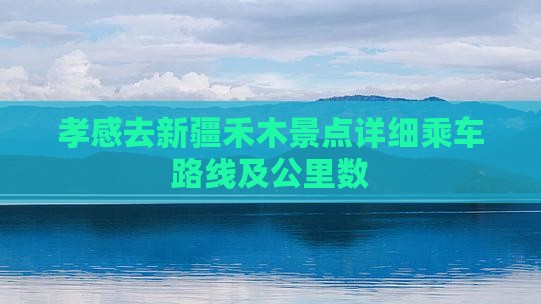 孝感去新疆禾木景点详细乘车路线及公里数