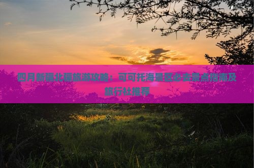 四月新疆北疆旅游攻略：可可托海景区必去景点指南及旅行社推荐