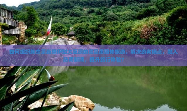 如何组织新余至新疆伊犁大草原的高品质团体旅游，解决游客痛点，融入热词新词，提升旅行体验？