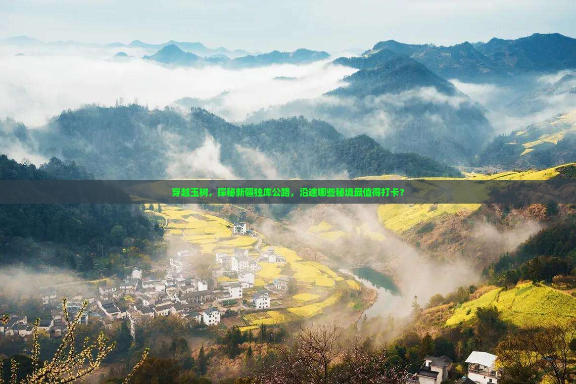 穿越玉树，探秘新疆独库公路，沿途哪些秘境最值得打卡？