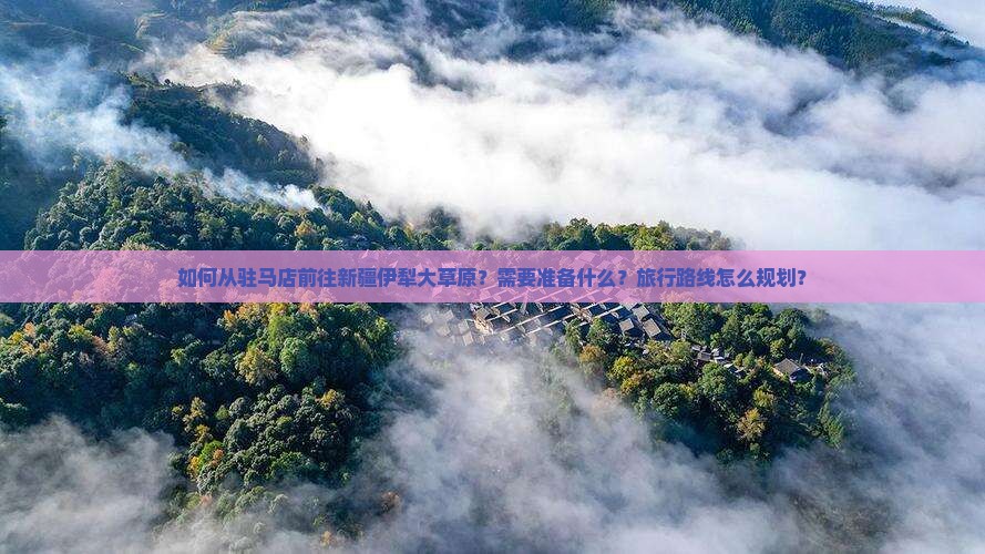 如何从驻马店前往新疆伊犁大草原？需要准备什么？旅行路线怎么规划？