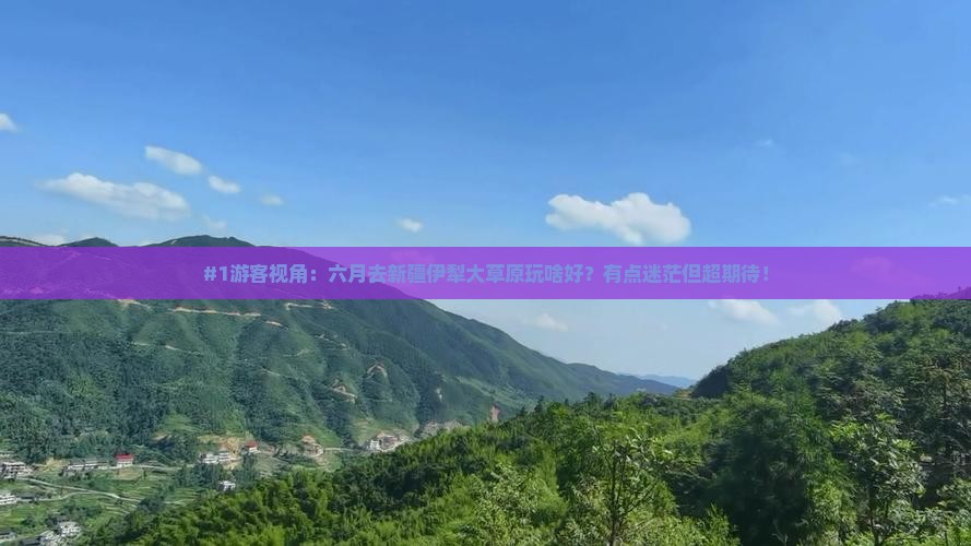 #1游客视角：六月去新疆伊犁大草原玩啥好？有点迷茫但超期待！