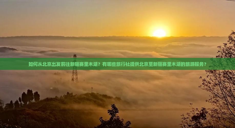 如何从北京出发前往新疆赛里木湖？有哪些旅行社提供北京至新疆赛里木湖的旅游服务？