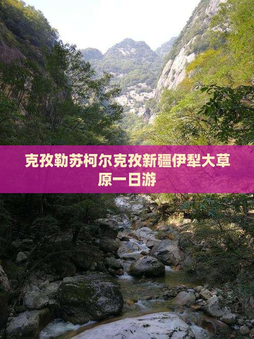 克孜勒苏柯尔克孜新疆伊犁大草原一日游
