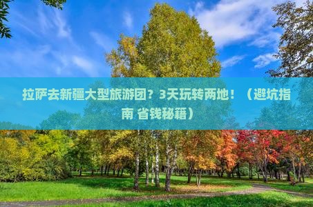 拉萨去新疆大型旅游团