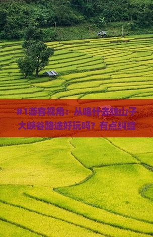 #1游客视角：从喀什去独山子大峡谷路途好玩吗？有点纠结