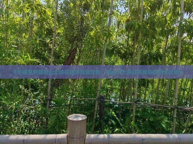 《张掖至新疆独山大峡谷旅游美食攻略：独山子大峡谷美食与旅游全攻略》