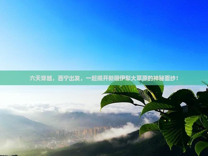 六天穿越，西宁出发，一起揭开新疆伊犁大草原的神秘面纱！