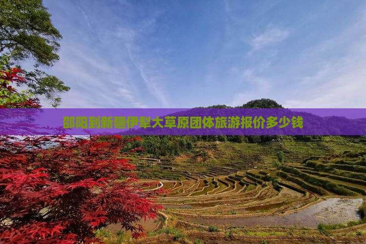 邵阳到新疆伊犁大草原团体旅游报价多少钱