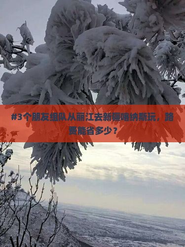 #3个朋友组队从丽江去新疆喀纳斯玩，路费能省多少？