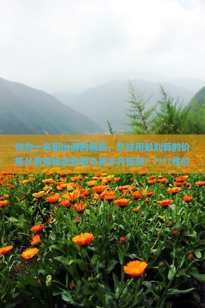 作为一名想出游的朋友，怎样用最划算的价格从景德镇去新疆乌鲁木齐旅游？????性价比超高的旅行方案！
