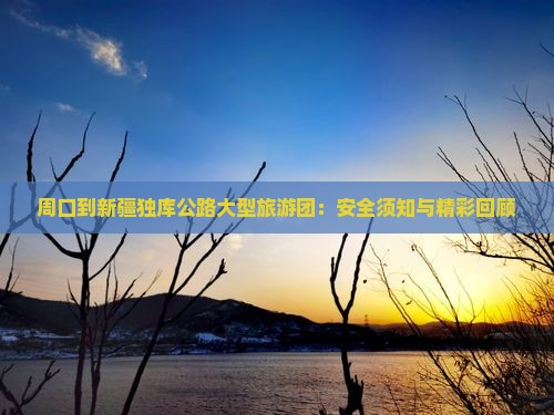 周口到新疆独库公路大型旅游团：安全须知与精彩回顾