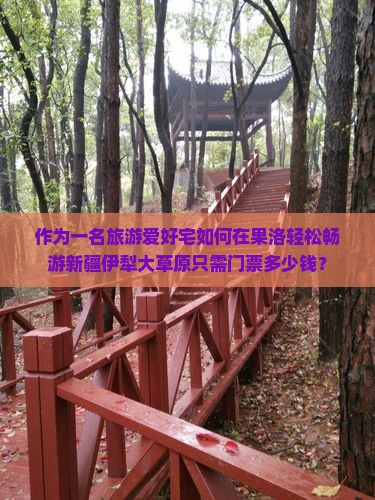 作为一名旅游爱好宅如何在果洛轻松畅游新疆伊犁大草原只需门票多少钱？