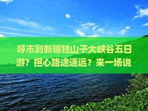 呼市到新疆独山子大峡谷五日游？担心路途遥远？来一场说走就走的网红打卡之旅！