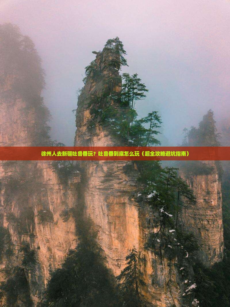 徐州去新疆吐鲁番哪里玩