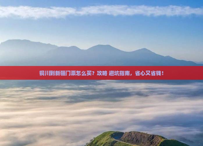 铜川到新疆门票