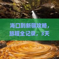 海口到新疆攻略