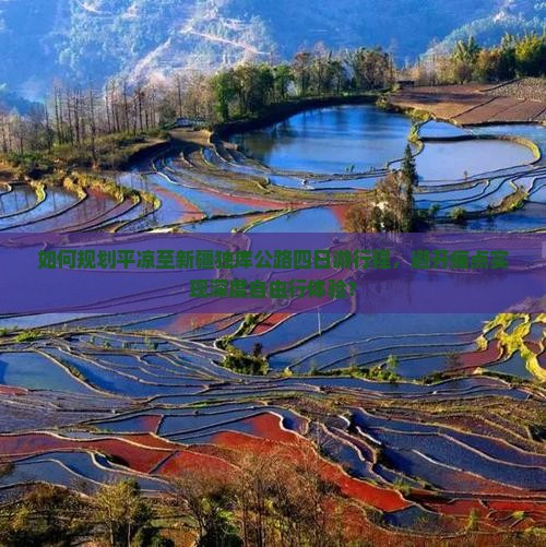 如何规划平凉至新疆独库公路四日游行程，避开痛点实现深度自由行体验？