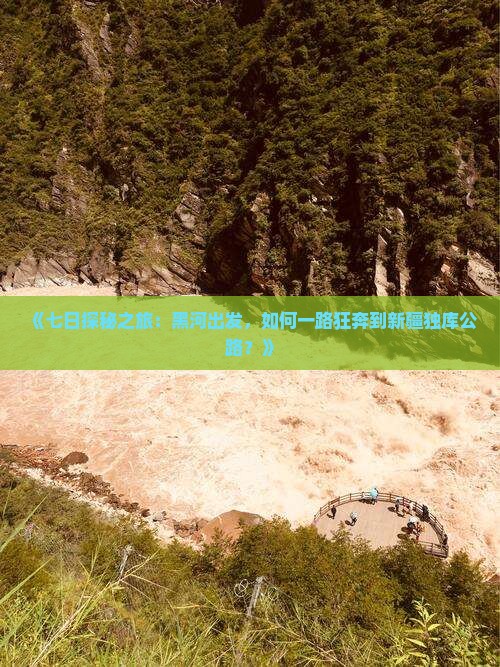 《七日探秘之旅：黑河出发，如何一路狂奔到新疆独库公路？》