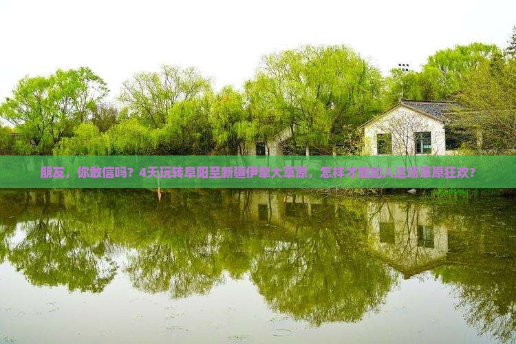 朋友，你敢信吗？4天玩转阜阳至新疆伊犁大草原，怎样才能加入这场草原狂欢？