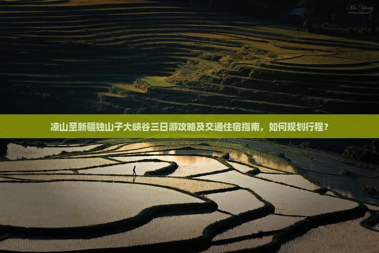 凉山至新疆独山子大峡谷三日游攻略及交通住宿指南，如何规划行程？