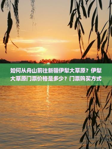 如何从舟山前往新疆伊犁大草原？伊犁大草原门票价格是多少？门票购买方式及优惠政策详解