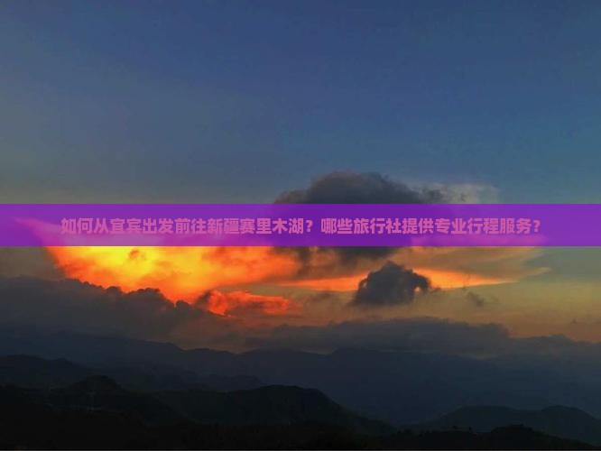 如何从宜宾出发前往新疆赛里木湖？哪些旅行社提供专业行程服务？