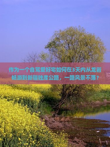 作为一个自驾爱好宅如何在3天内从龙岩畅游到新疆独库公路，一路风景不落？