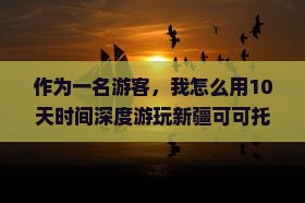 作为一名游客，我怎么用10天时间深度游玩新疆可可托海？旅行社行程！