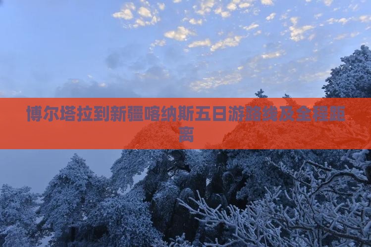 博尔塔拉到新疆喀纳斯五日游路线及全程距离