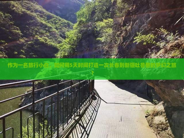 作为一名旅行小白，如何用5天时间打造一次长春到新疆吐鲁番的梦幻之旅？