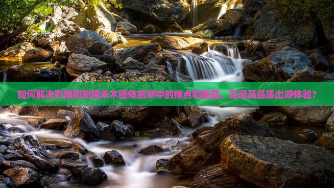 如何解决黔南到新疆禾木团体旅游中的痛点和难题，实现高品质出游体验？