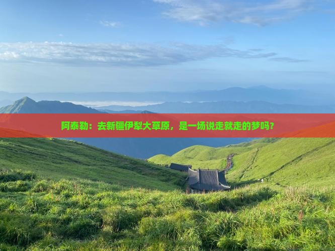 阿泰勒：去新疆伊犁大草原，是一场说走就走的梦吗？