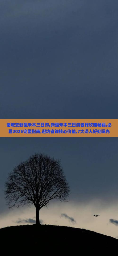 诸城去新疆禾木三日游