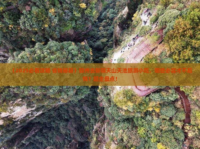 赣州去新疆天山天池旅游小吃