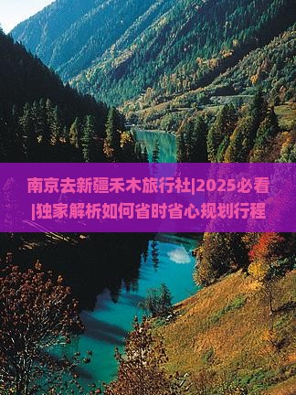 南京去新疆禾木旅行社