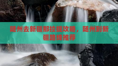 随州去新疆那拉提攻略